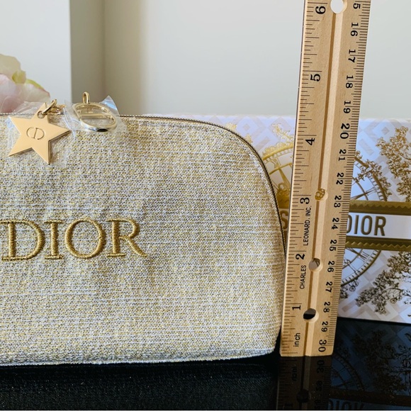 Dior cosmetic pouch Brand new Holiday 2024 comes with box Authentic ⭐️ - Picture 5 of 11